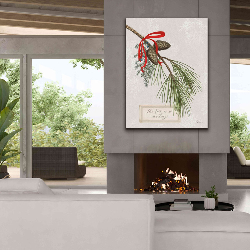 «Joyful Tidings III» par Sue Schlabach, estampe numérique sur toile, L 40 po x H 54 po