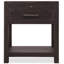 Driftwood One-Drawer Nightstand-1453477758