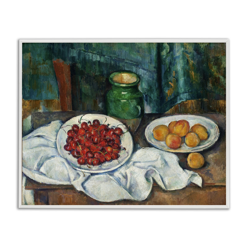 Art giclée classique de nature morte par one1000paintings, H 11 po x l 14 po, Giclée encadrée blanc bord de mer