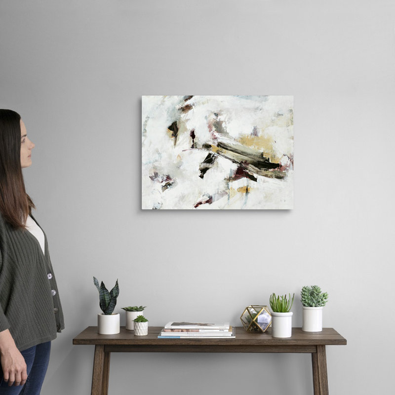 «Turnpike» par Joshua Schicker, reproduction d'art graphique sur toile, H 18 po x l 24 po x 1,25 po, Toile tendue