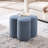 Leiani 18.5" Wide Boulce/Velvet/Linen Upholstered Ottoman-1546962654