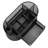 Makyia 8 Compartment Metal Desk Organizer