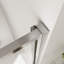 Porte de douche pivotante semi-sans cadre avec verre trempé 1/4 "-126047584-126047585