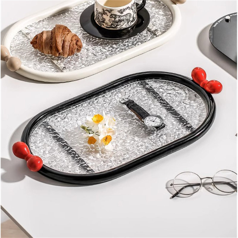 Davuan Plastic Tray, Black