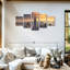 Ensemble de 5 toiles Skyline Tower-1723890598