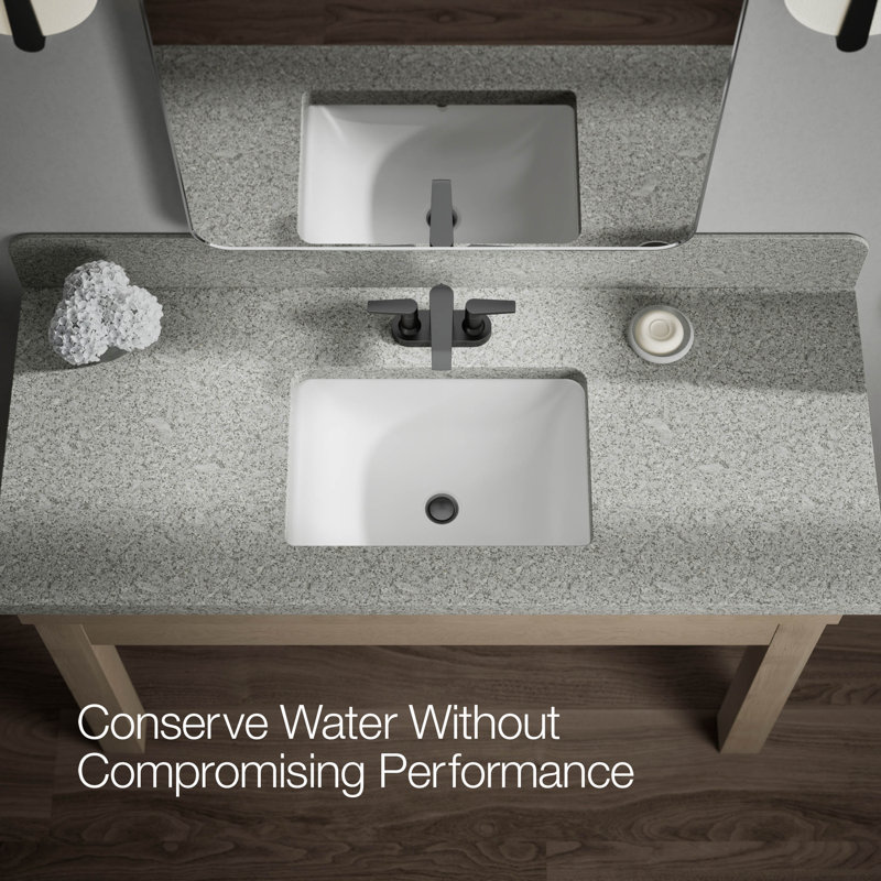 Hint Centerset Bathroom Sink Faucet 1.2 GPM, Matte Black