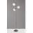 71'' Brushed Steel Tree Floor Lamp