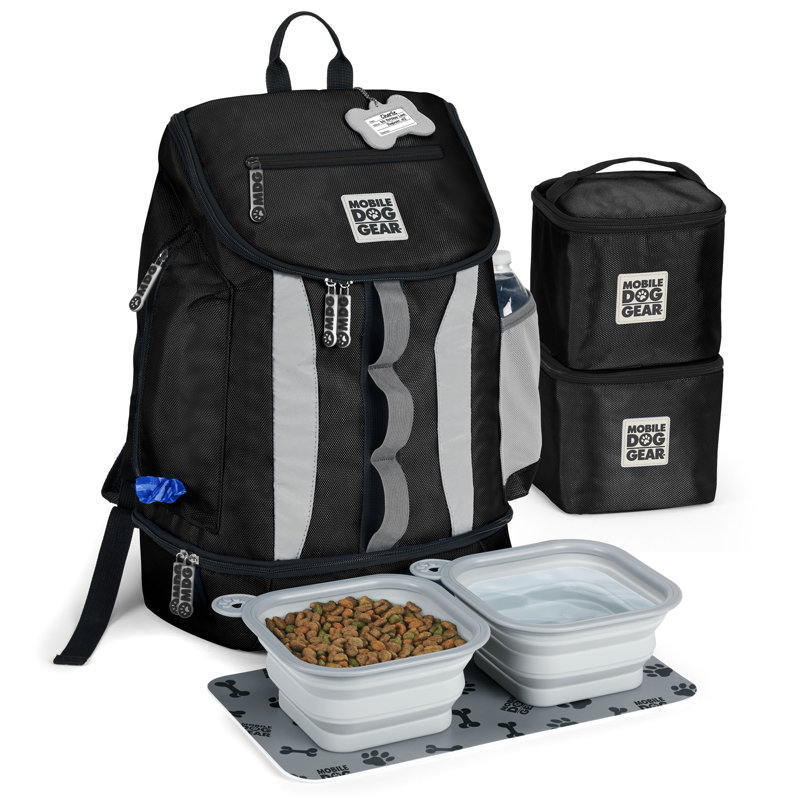 Drop Bottom Weekender Backpack, Black