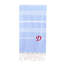 Serviette de plage 100% coton Pestemal Lucky-29965819-29965820