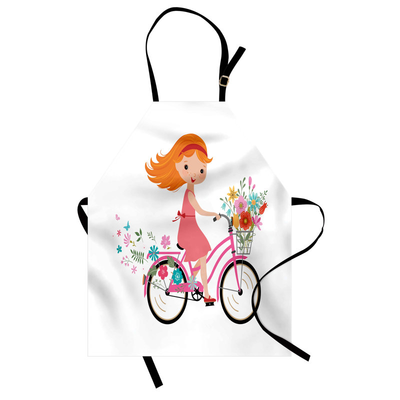 No Pattern Bib Apron