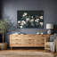 Œuvre d'art botanique blanche, photos murales de chambre à coucher, impression sur toile encadrée, impression numérique-590132285-590132280