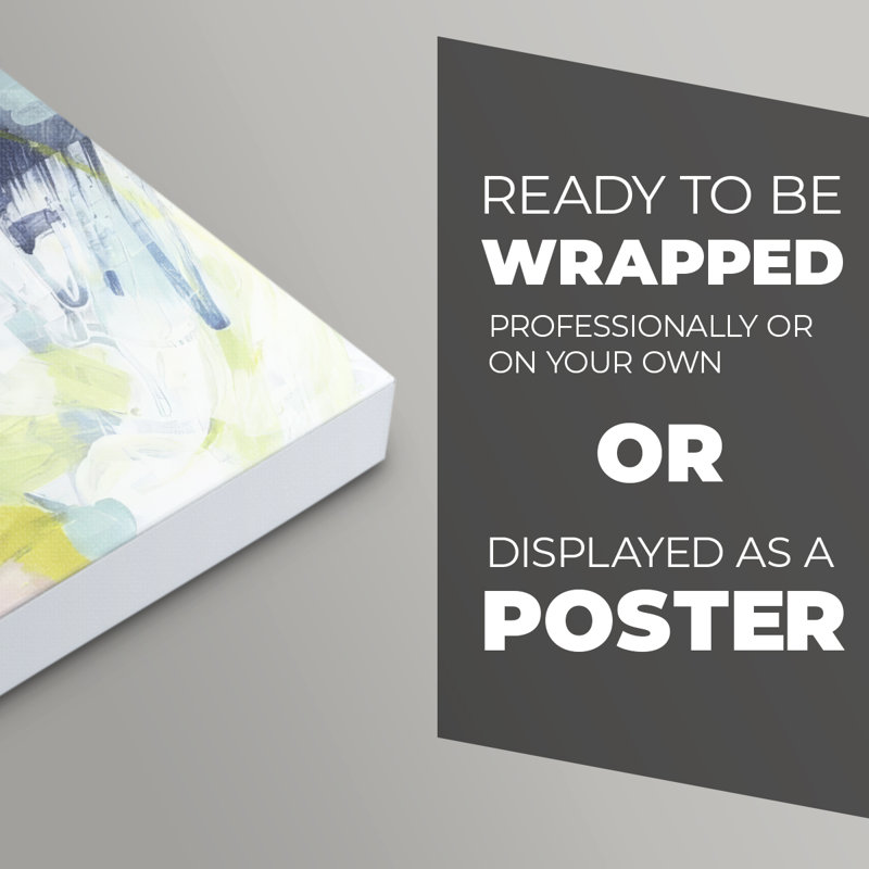 Colour Coat II -Canvas Print Only - NOT FRAMED, 18" H x 12" W