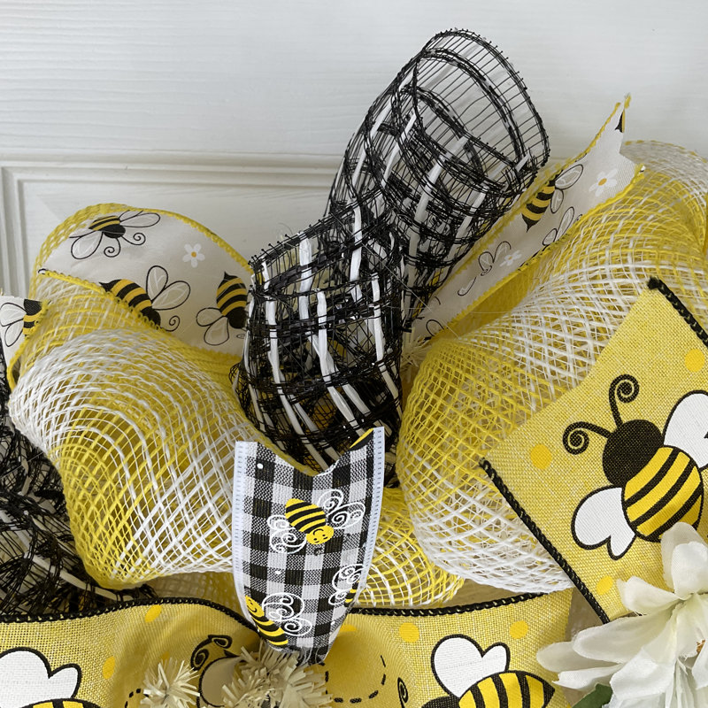 Couronne de ruban Bumble Bee