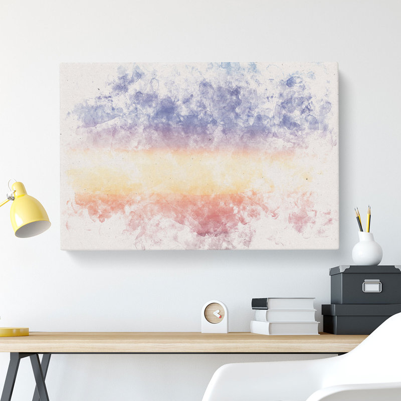Cloud Stripes - Wrapped Canvas, 35cm H x 50cm W x 3cm D