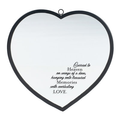 Egidia Metal Flat Wall Mirror
