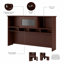 Bureau d'angle réversible avec clapier Ozro-1904084202