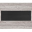 Table de salle à manger gris foncé et gris délavé