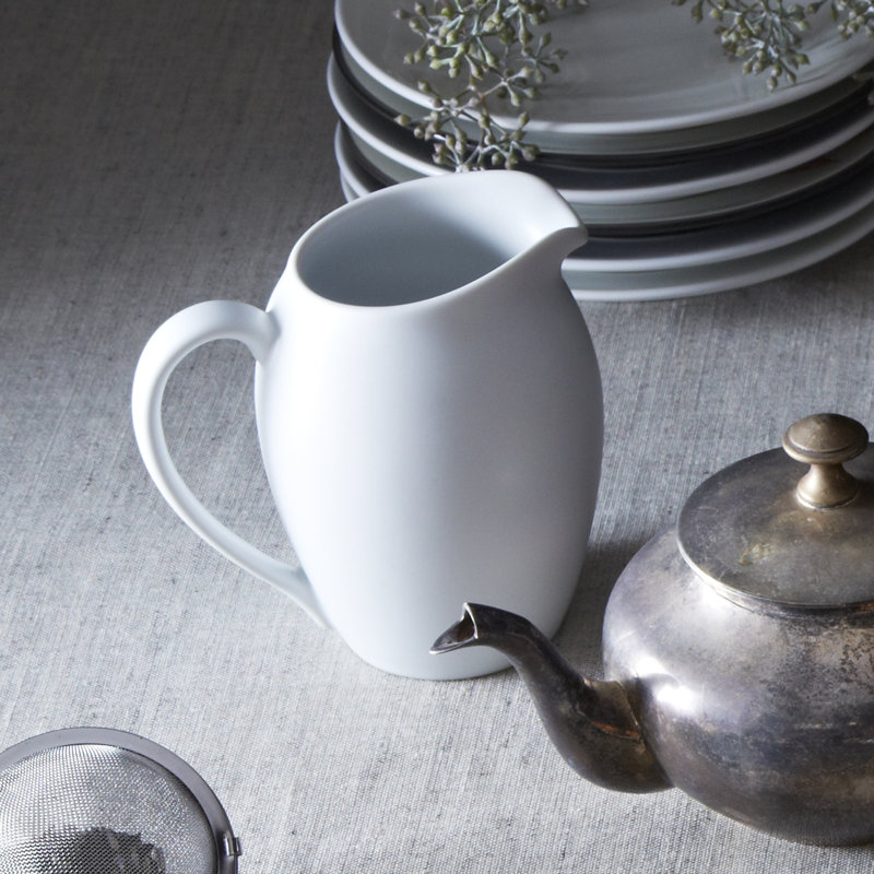 Ensemble sucrier et crémier Noritake Colorwave, Blanc