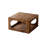 Retro Walnut Solid Wood Square Coffee Table