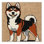 Washable Akita Dogs Area Rug