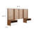Modway Render Wall Mount Twin Headboard and Modern Nightstands