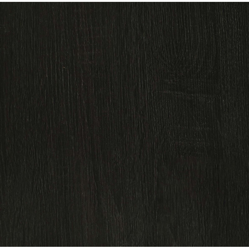 Table basse ronde gris foncé et nickel noir