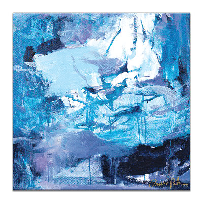 In The Night by Amira Rahim - Painting