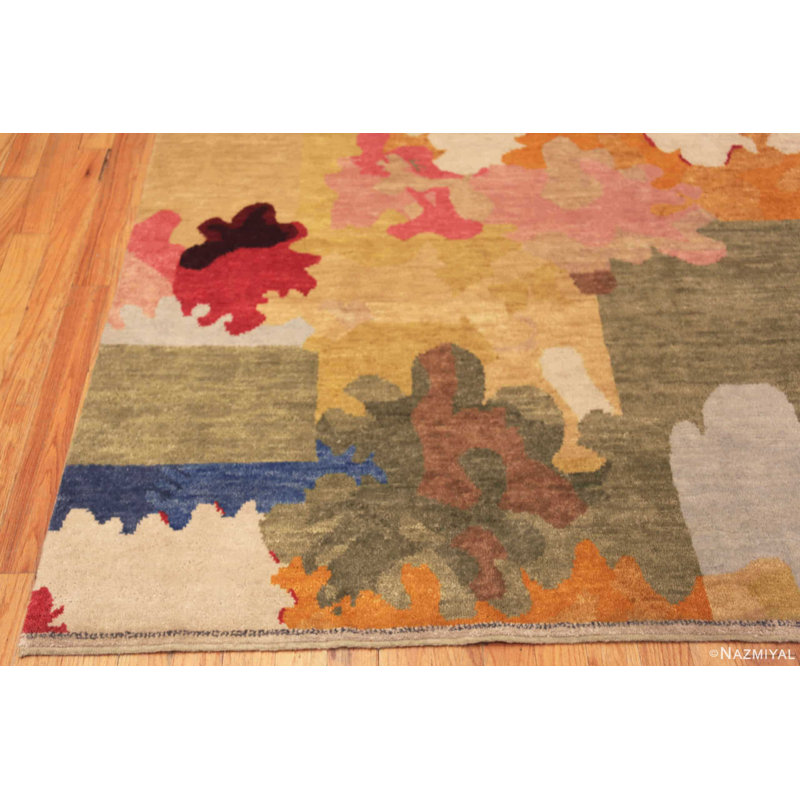 Tapis coloré de conception suédoise moderne