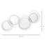 Daxten Metal Flat Wall Mirror-466588521