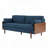 Mid-Century Modern Sofa-Navy Blue-1951734950