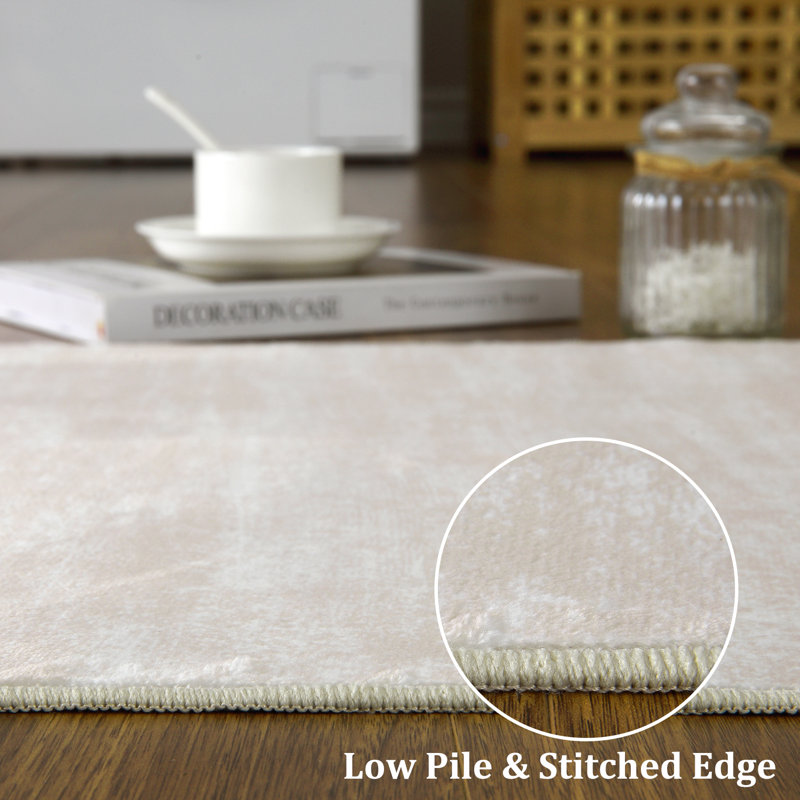 Washable Abstract Indoor Rug, Runner 2'3" x 8'