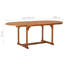 Bryoney 6 - Person Acacia Patio Dining Set with Oval Table