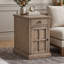Table de bout avec prise de courant, rangement et porte-gobelets-1449323044