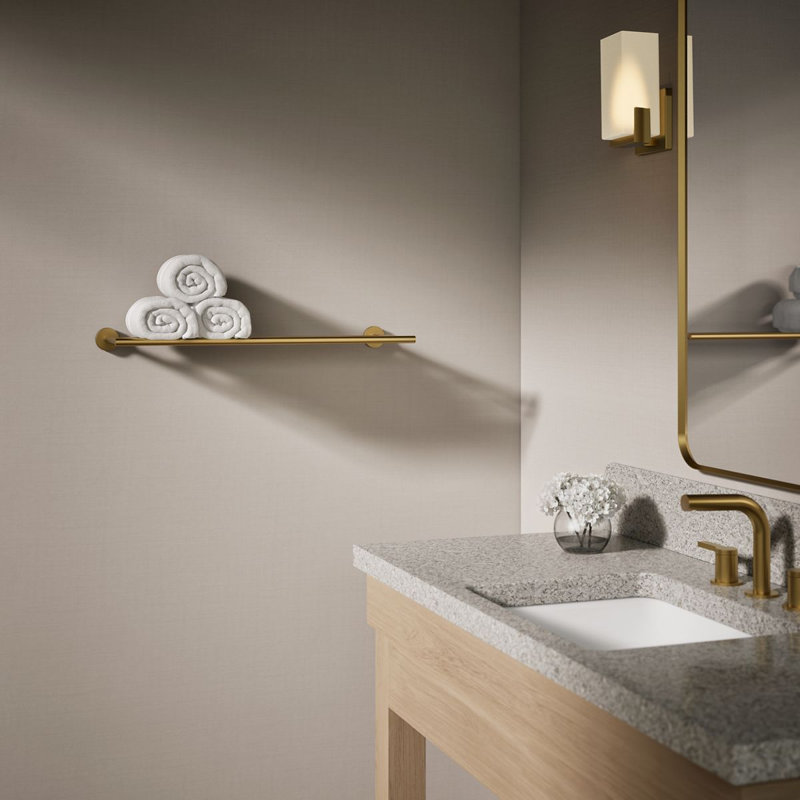 Components Hotelier, Vibrant Brushed Moderne Brass