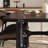 Stable and durable large dining table-110457765
