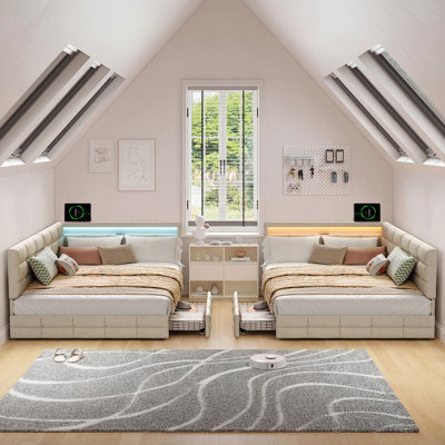 Chippenham Daybed With 2 Drawers Without Matress