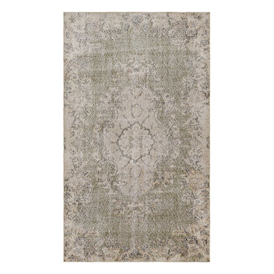 One-of-a-Kind Rectangle 4'7" X 7'11" Hand Knotted Area Rug