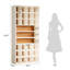 Vitrine avec éclairage DEL, vitrine à 9 niveaux pour objets de collection