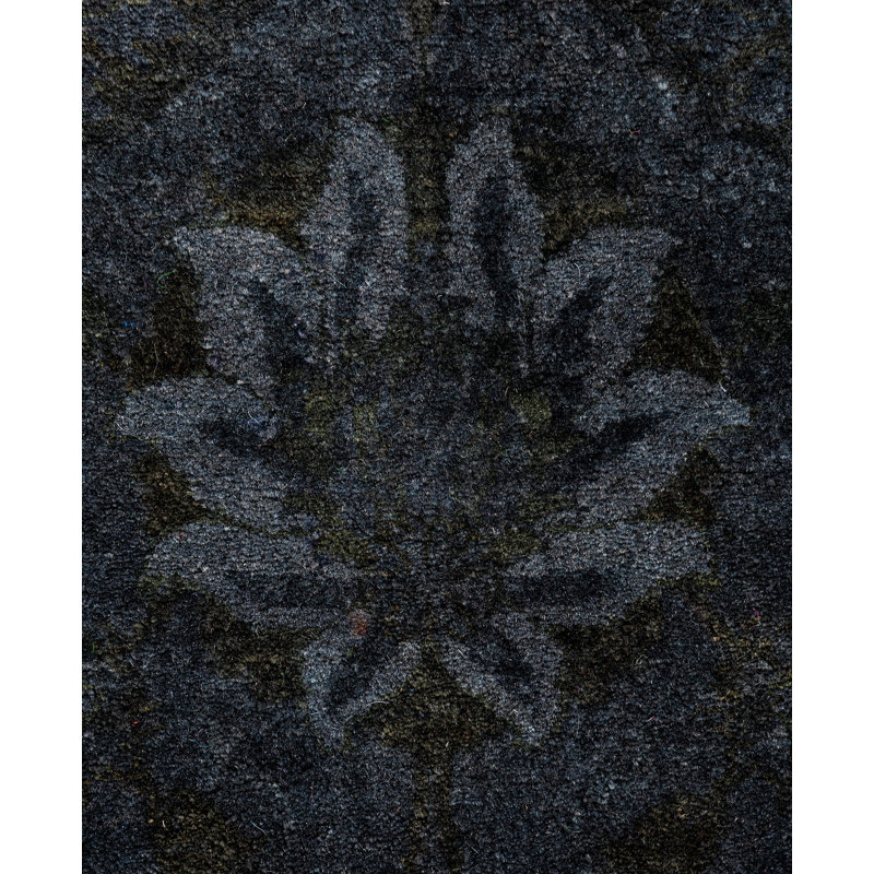 Overdyed One-of-a-Kind 3' 1" X 5' 3" Hand Knotted Area Rug