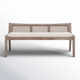Donner Cane Back Cushioned Bench