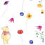 Disney Winnie The Pooh Wallpaper Roll Girls Unisex Childrens Bedroom White