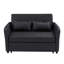 Fauteuil convertible surdimensionné de 51,57 po avec trois ports USB pour petit espace