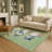 Premium Machine Washable Ingrassellino AMF1826 Happy Snowmen Holiday Rug-63813787