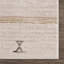 Tapis beige à rayures Dera-869041065