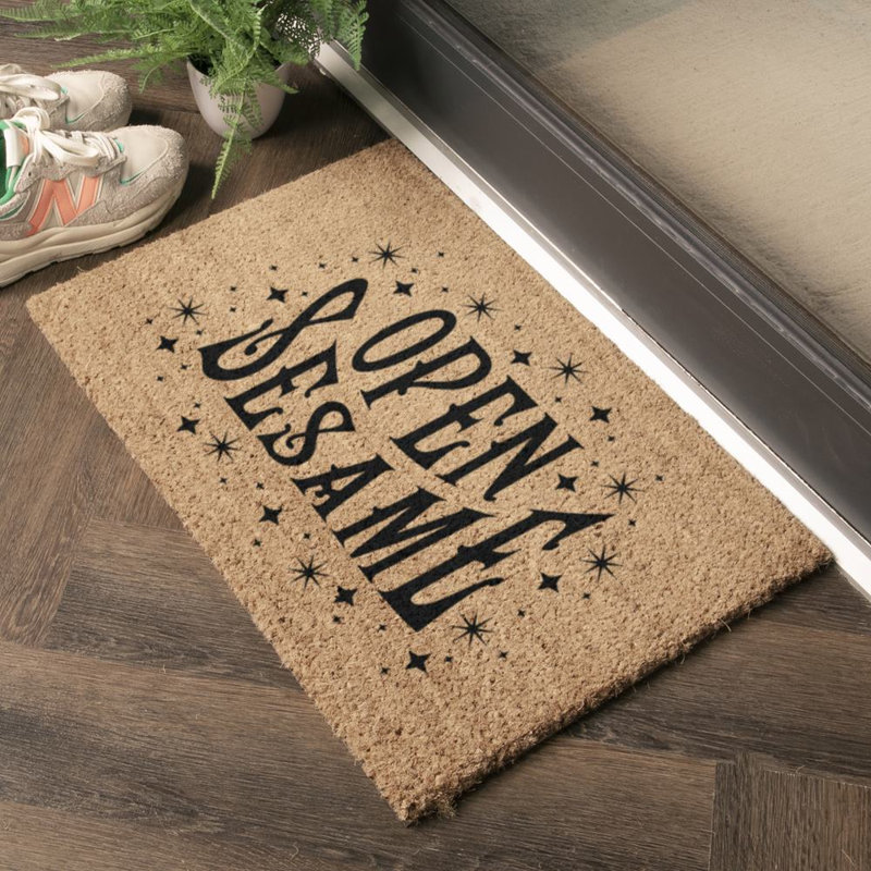 Bickham Area Rug, Black/Orange