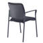Pia 45cm H Polyester Blend Upholstered Folding Stacking Armchair-27963524