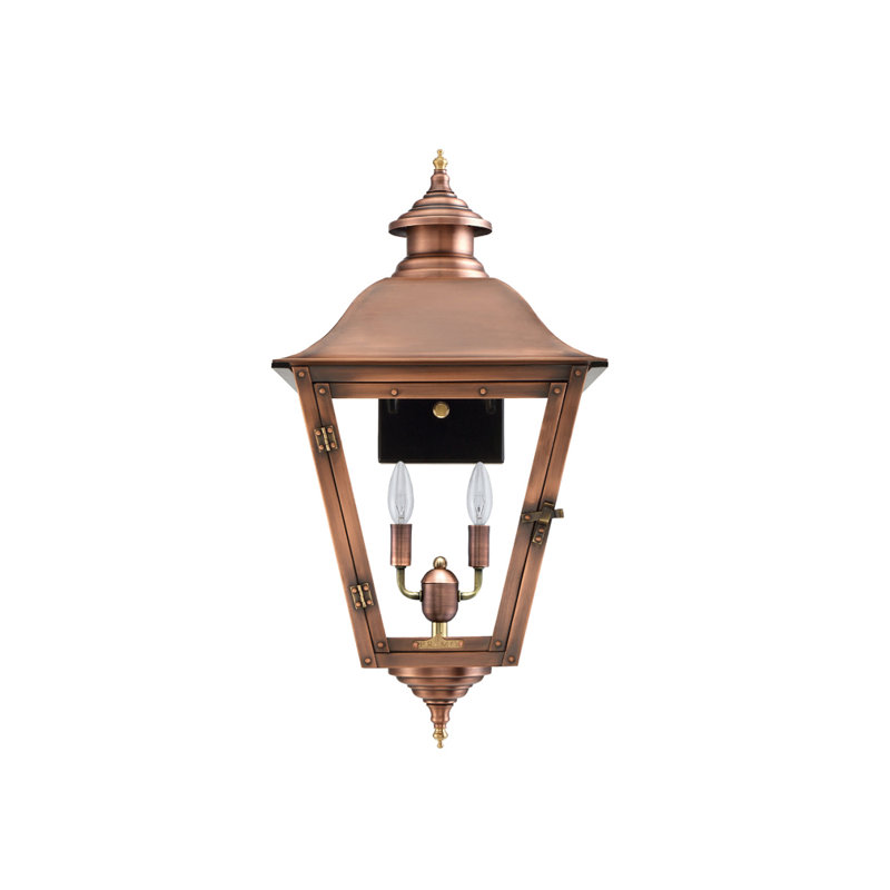 Jolie Outdoor Wall Lantern, 27" H x 14" W x 16" D