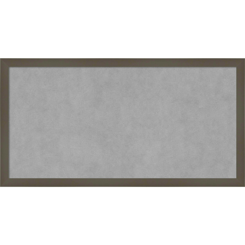 Tableau magnétique gris Svelte, H 13 po x l 25 po