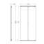 Porte pliante en miroir sans cadre-52279609
