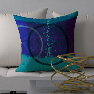 Abstract Throw Pillow
